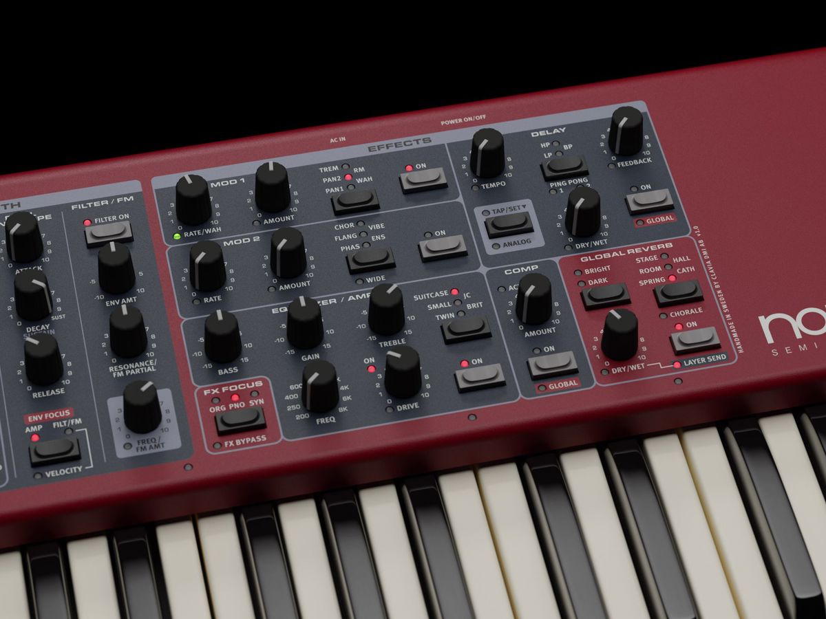NORD ELECTRO 7 NE-7 73 NOTE SEMI WEIGHTED KEYBOARD