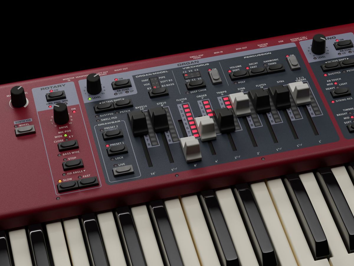 NORD ELECTRO 7 NE-7 73 NOTE SEMI WEIGHTED KEYBOARD
