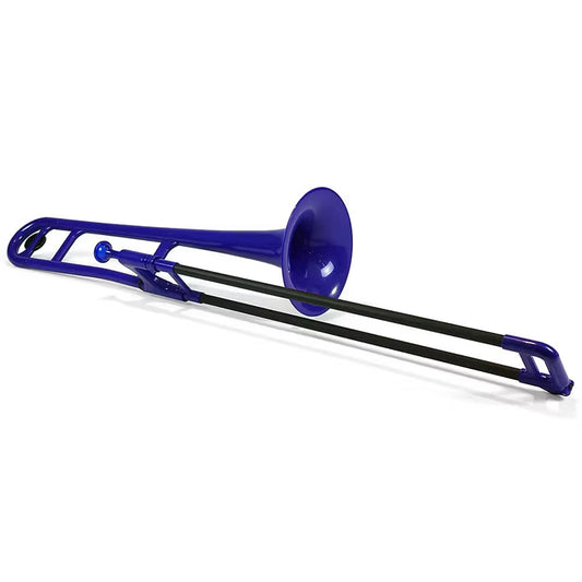PBONE PLASTIC TROMBONE - BLUE