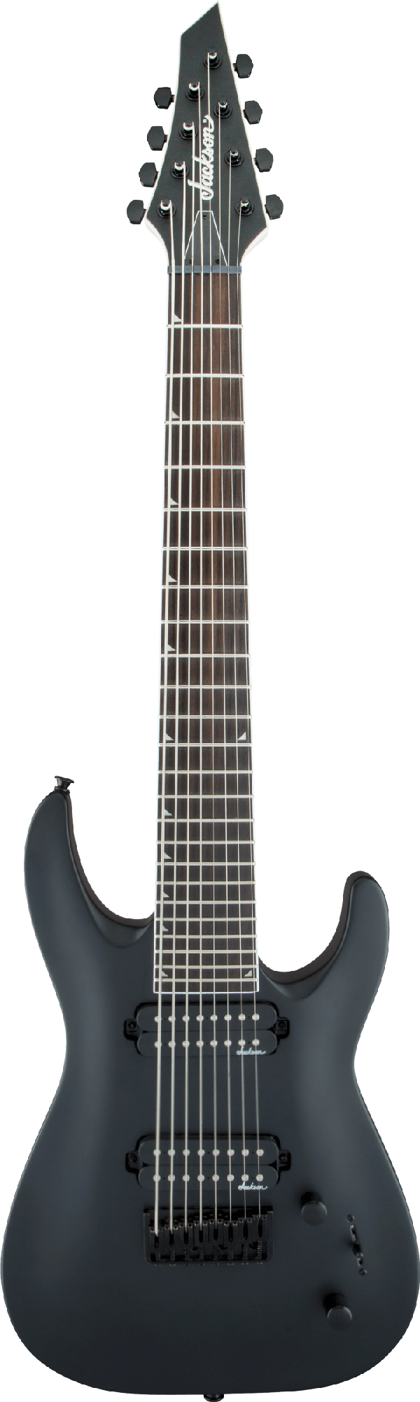 JACKSON JS-32-8 DINKY 8 STRING GUITAR - SATIN BLACK