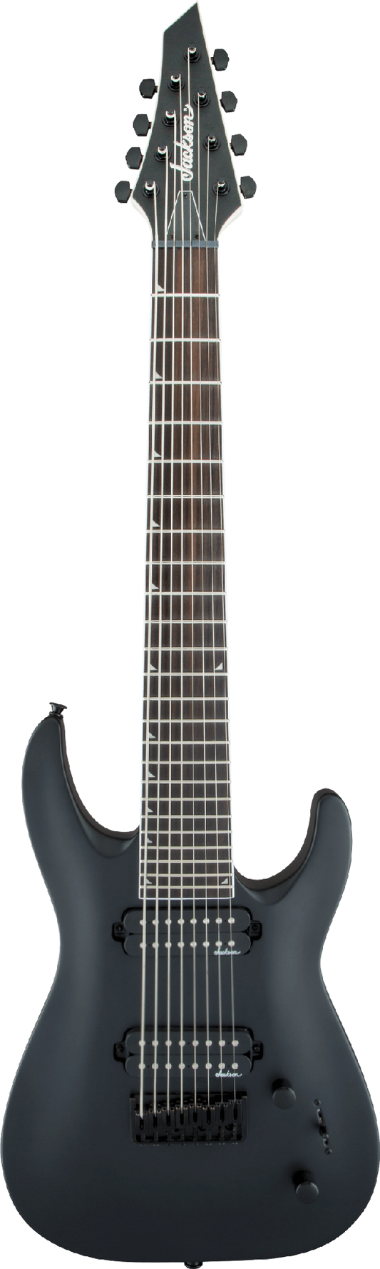 JACKSON JS-32-8 DINKY 8 STRING GUITAR - SATIN BLACK