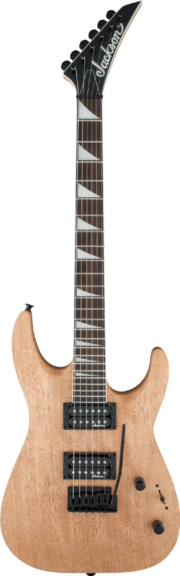 JACKSON JS22 DINKY ARCH TOP ELECTRIC GUITAR - NATURAL OIL