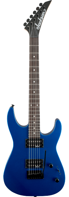 JACKSON JS11 DINKY ELECTRIC GUITAR - ELECTRIC BLUE