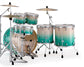 PEARL DECADE MAPLE ARTISAN 22" FUSION+ 6PCE DRUM KIT - WHITE BEACH PINE FADE 