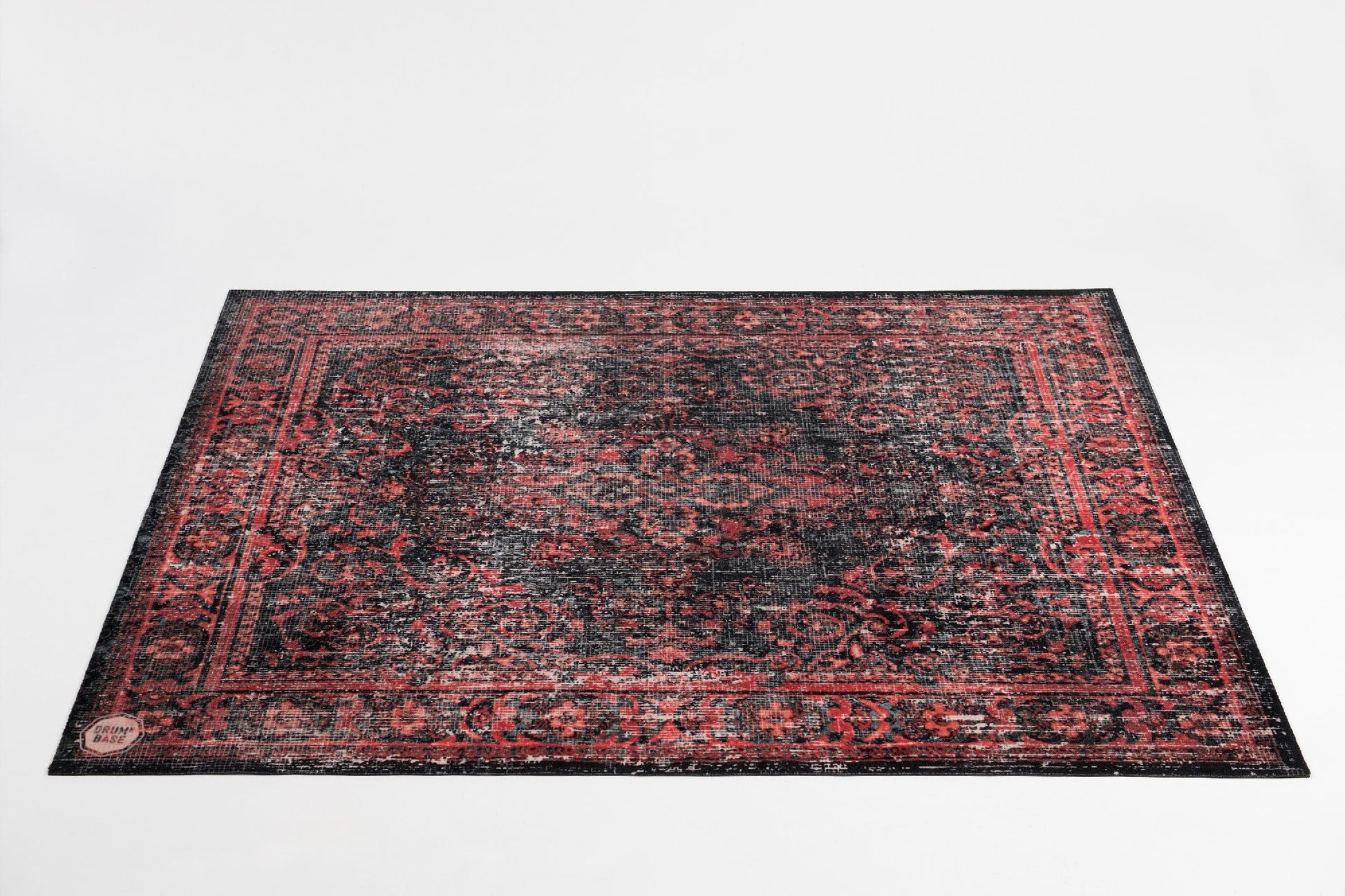 DNB VP185 STAGE MAT 185CMX160CM - BLACK RED