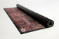 DNB VP185 STAGE MAT 185CMX160CM - BLACK RED