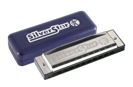 HOHNER SILVER STAR 'E' HARMONICA