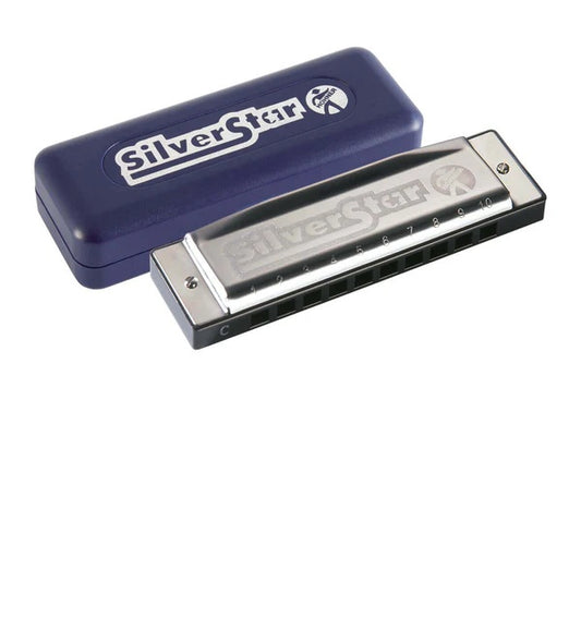 HOHNER SILVER STAR HARMONICA - G