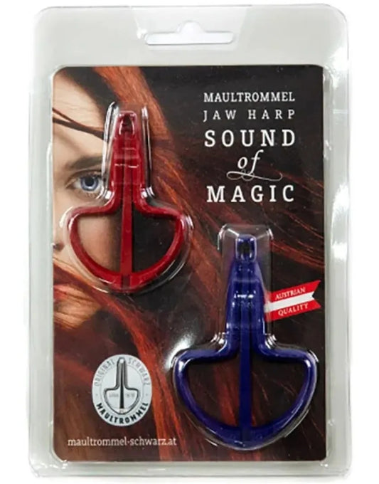 SCHWARZ JAW HARP DUO #6-#12 RED+BLUE