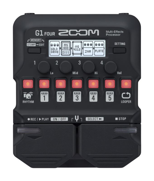 ZOOM G1/FOUR GUITAR FX