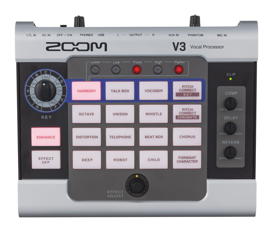 ZOOM V3 VOCAL PROCESSOR