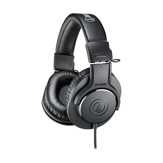 AUDIO TECHNICA ATH-M20X HEADPHONES - BLACK
