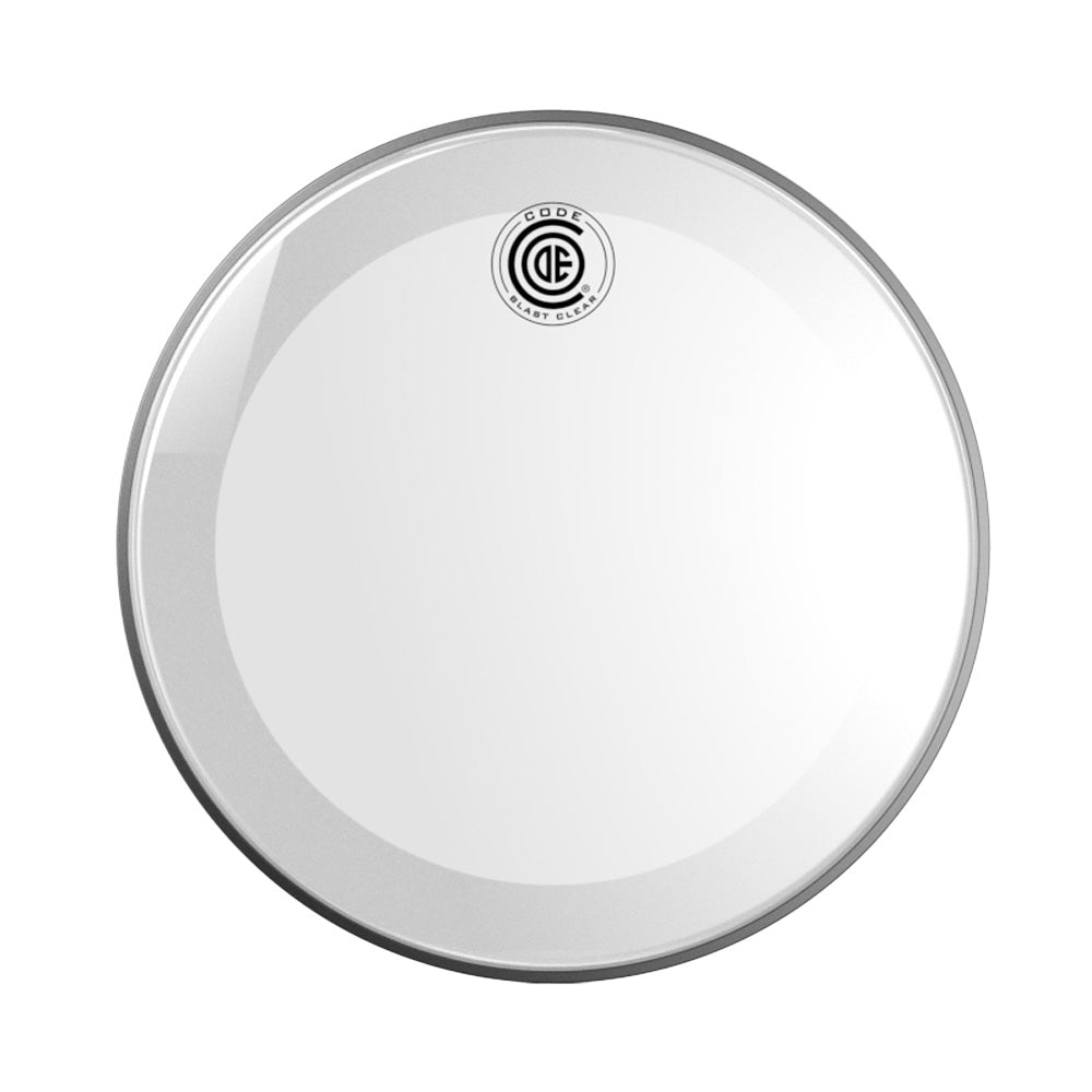 CODE DRUMHEADS BLAST 24" CLEAR BASS DRUM HEAD