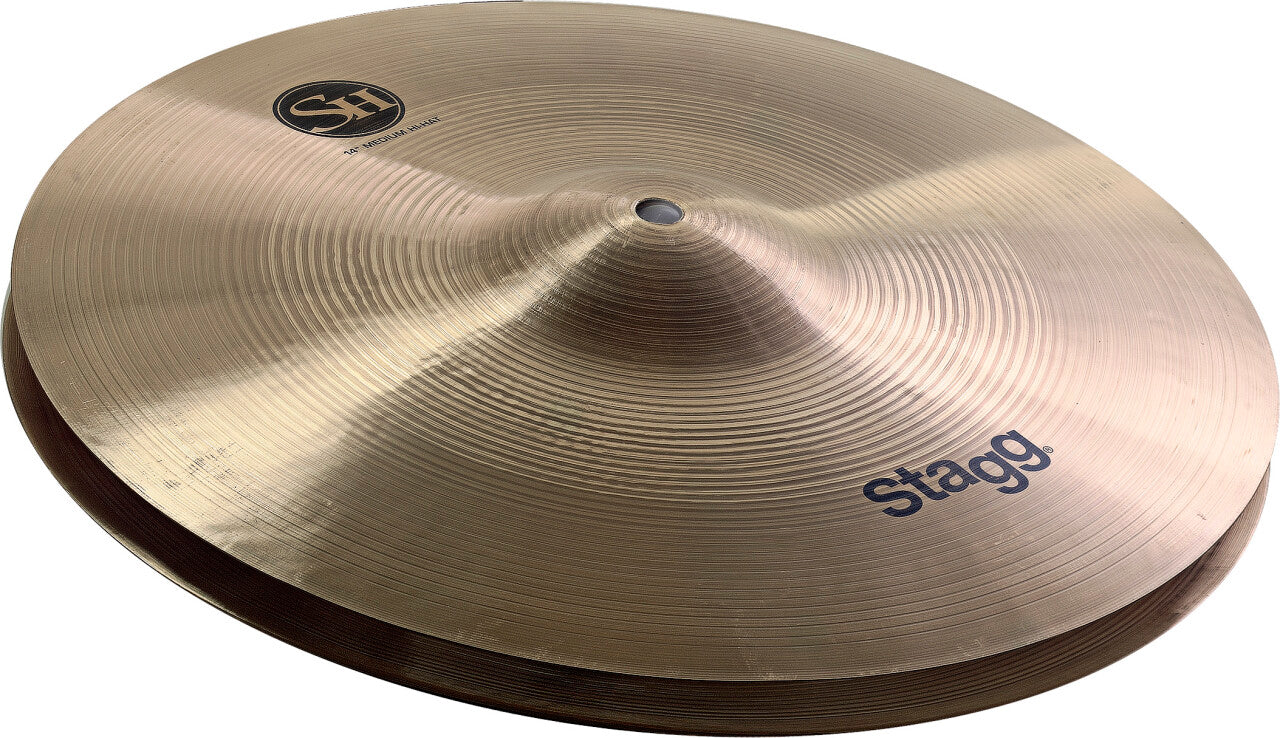 STAGG SH 14" REGULAR MEDIUM HI HAT - PAIR