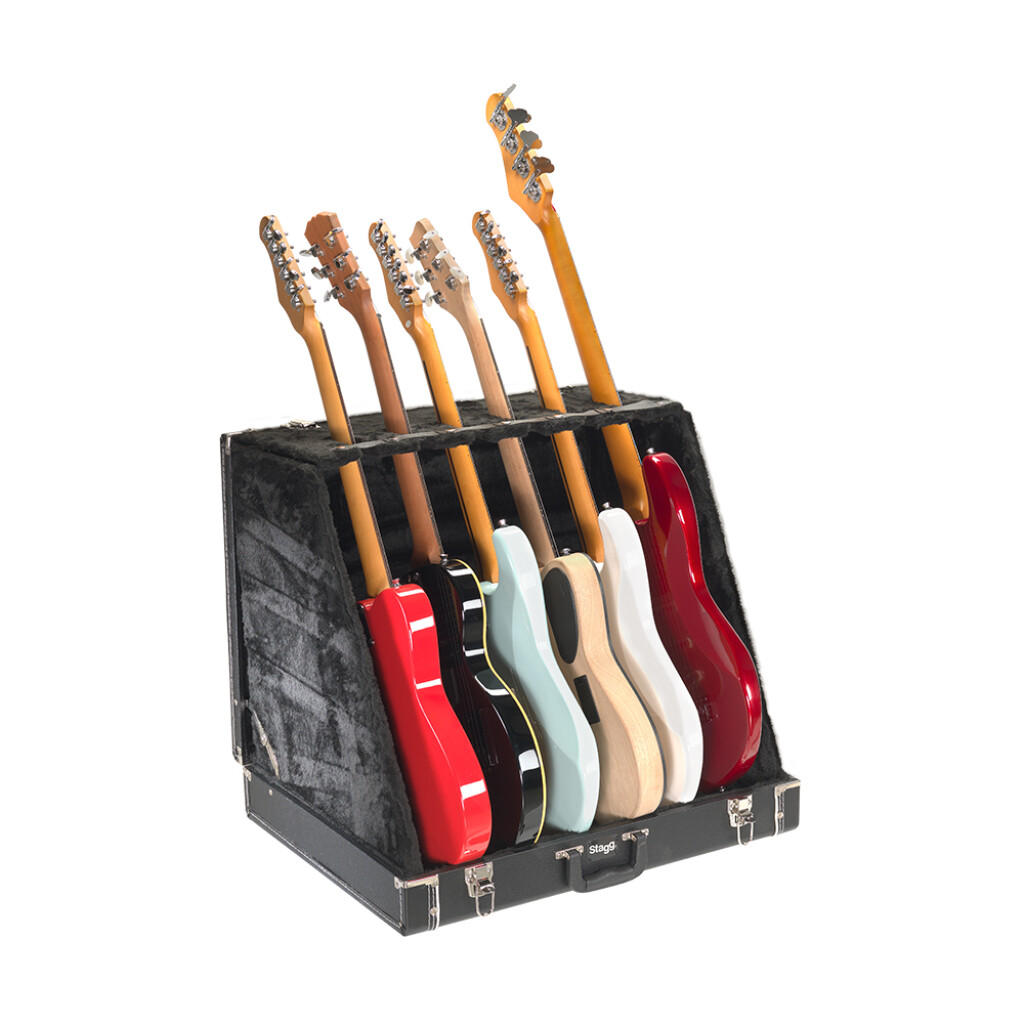 STAGG GDC-6 CASE STYLE MULTI GUITAR STAND