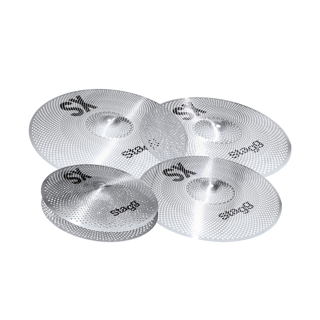 STAGG SXM PRACTICE CYMBAL SET - 14/16/18/20