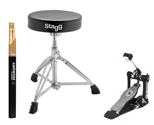 STAGG DHWP52-1 THRONE, PEDAL AND STICKS HARDWARE PACK