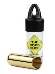 THE ROCK SLIDE BTRS-LB POLISHED BRASS ROUND TIP - LARGE