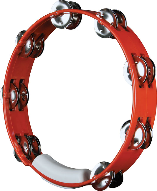 RHYTHM TECH TRUE COLOUR 10" TAMBOURINE - RED
