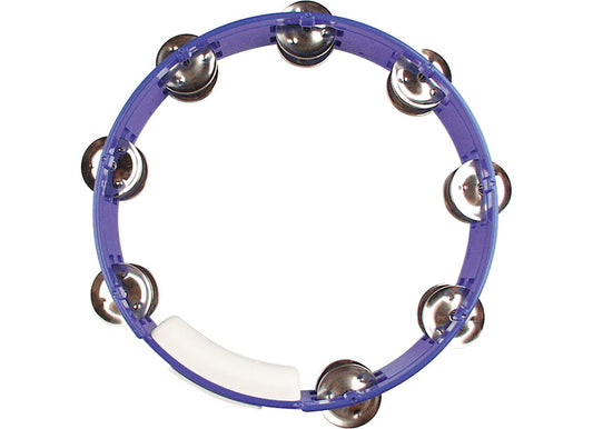 RHYTHM TECH TRUE COLOUR 10" TAMOURINE - BLUE