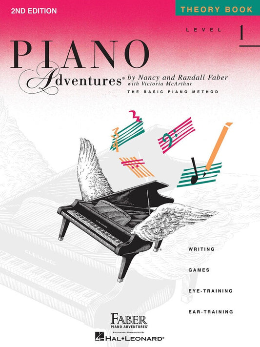 PIANO ADVENTURES THEORY BOOK LEV 1