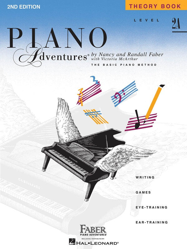 PIANO ADVENTURES THEORY BOOK LEV 2A