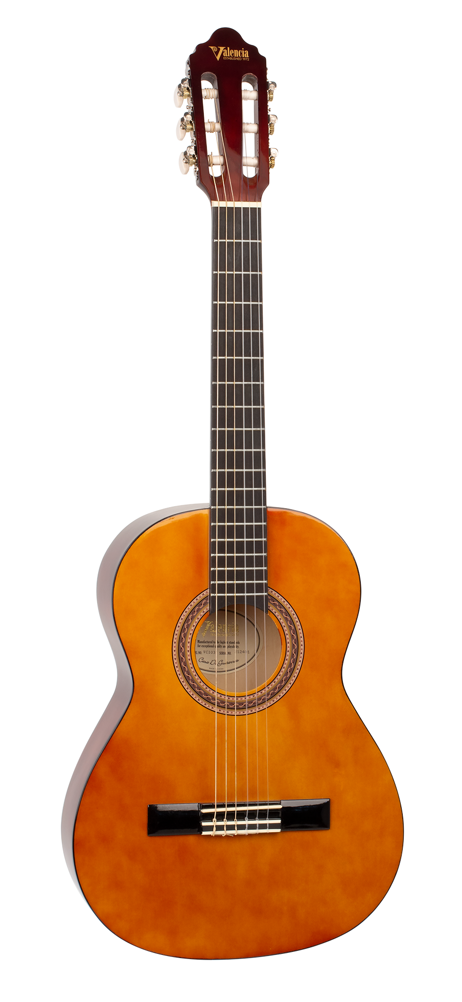 VALENCIA VC103 3/4 CLASSICAL GUITAR