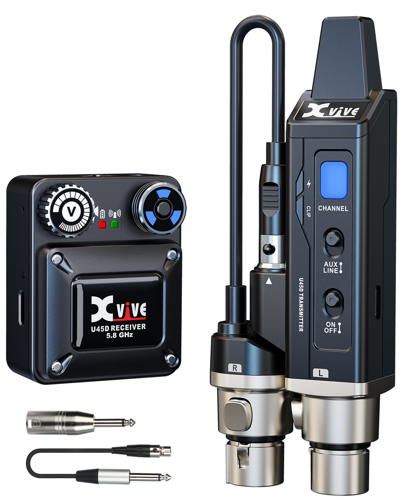 XVIVE U45 5GHZ DIGITAL WIRELESS IN EAR MONITOR SYSTEM