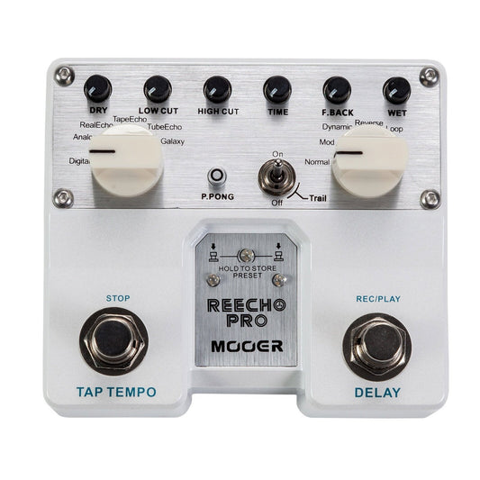 MOOER REECH PRO DELAY TWIN PEDAL