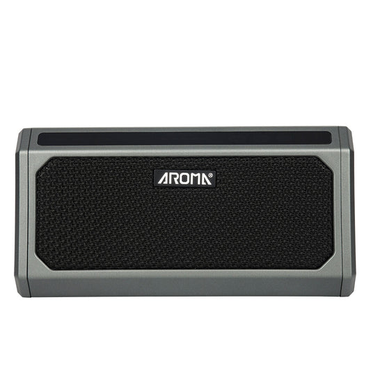 AROMA TG-08B PORTABLE 10W BASS AMP - BASALT GREY