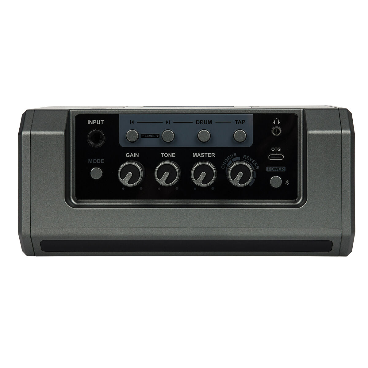 AROMA TG-08B PORTABLE 10W BASS AMP - BASALT GREY