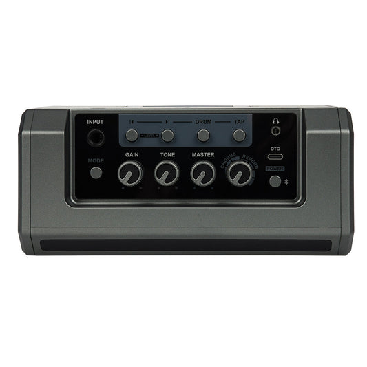 AROMA TG-08B PORTABLE 10W BASS AMP - BASALT GREY