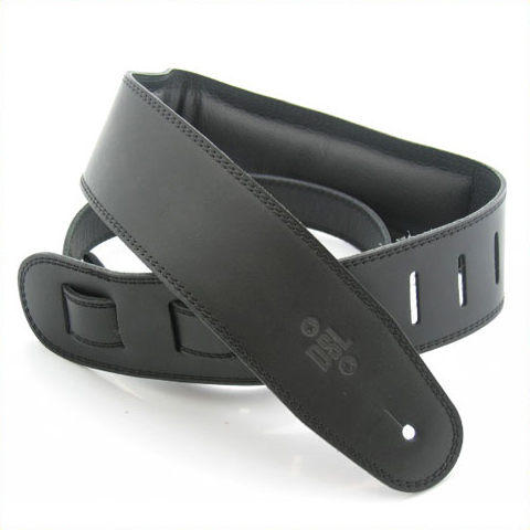 DSL GEG25-15-1 PADDED 2.5" BLACK/BLACK STRAP