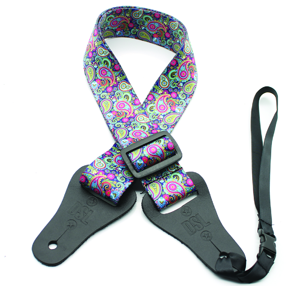 DSL 38UKPOLY-PAIS-PURPLE UKE STRAP