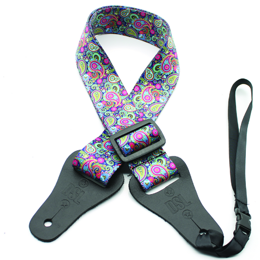 DSL 38UKPOLY-PAIS-PURPLE UKE STRAP