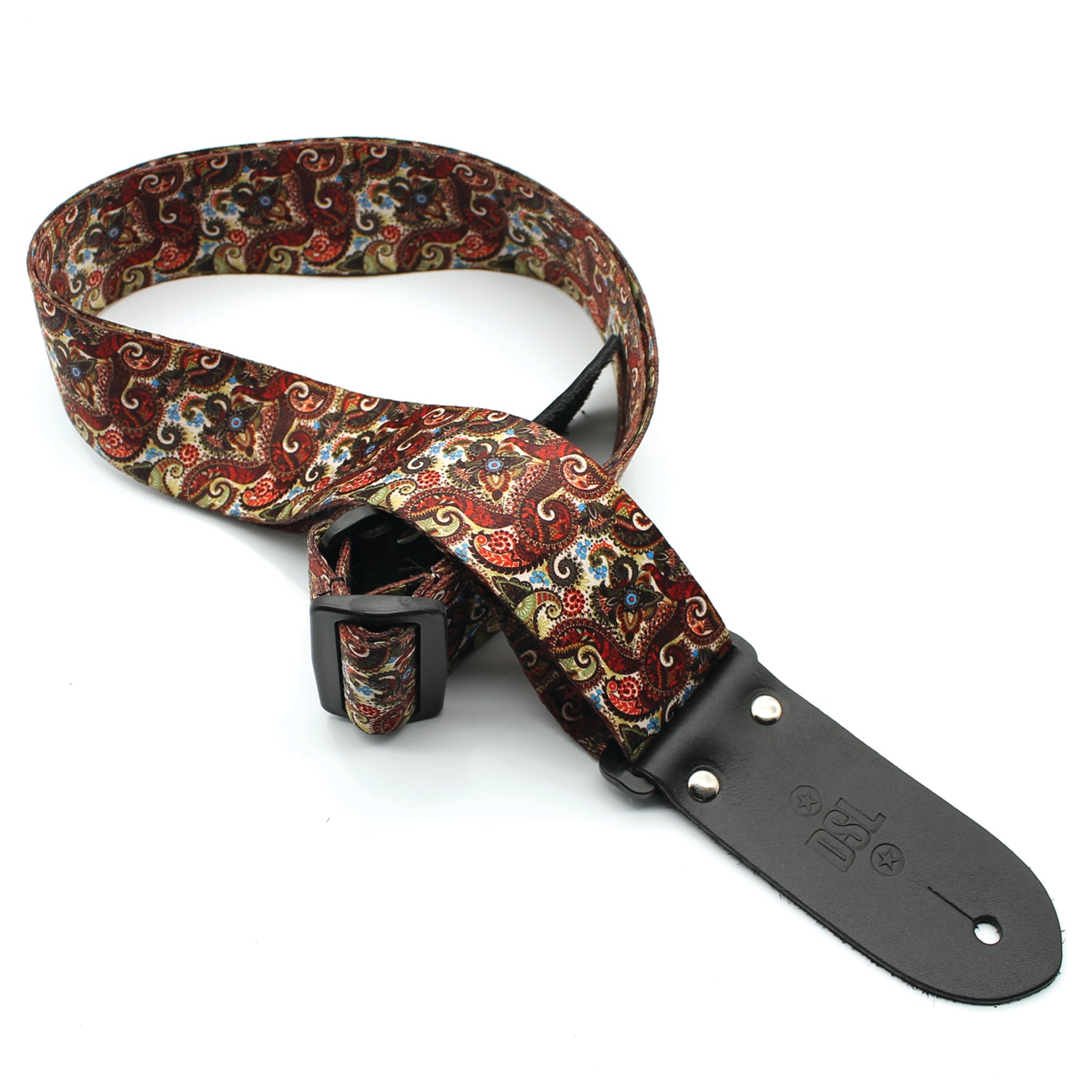 DSL DP20 - PAISLEY BROWN STRAP 2"