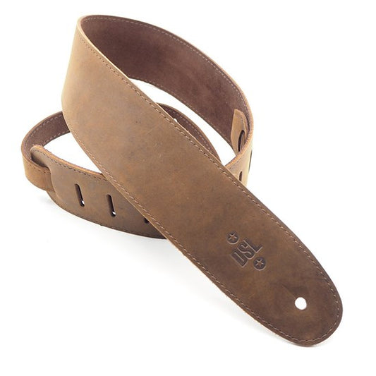 DSL CP25 - BROWN LEATHER STRAP 2.5"