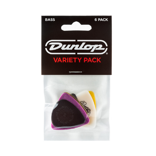 DUNLOP BASS PICK VARIETY 6 PACK