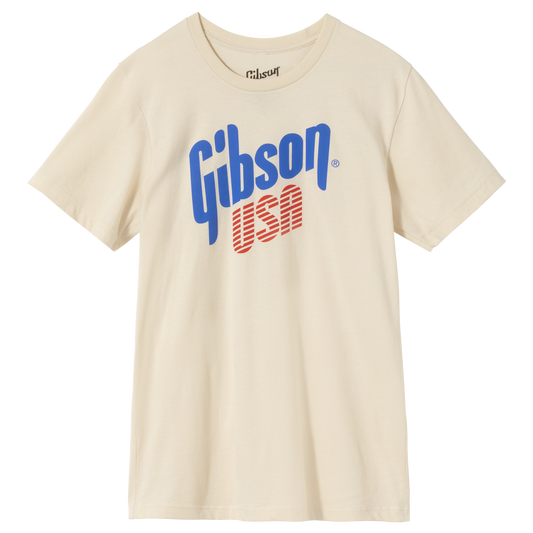 GIBSON USA TEE CREAM - LARGE