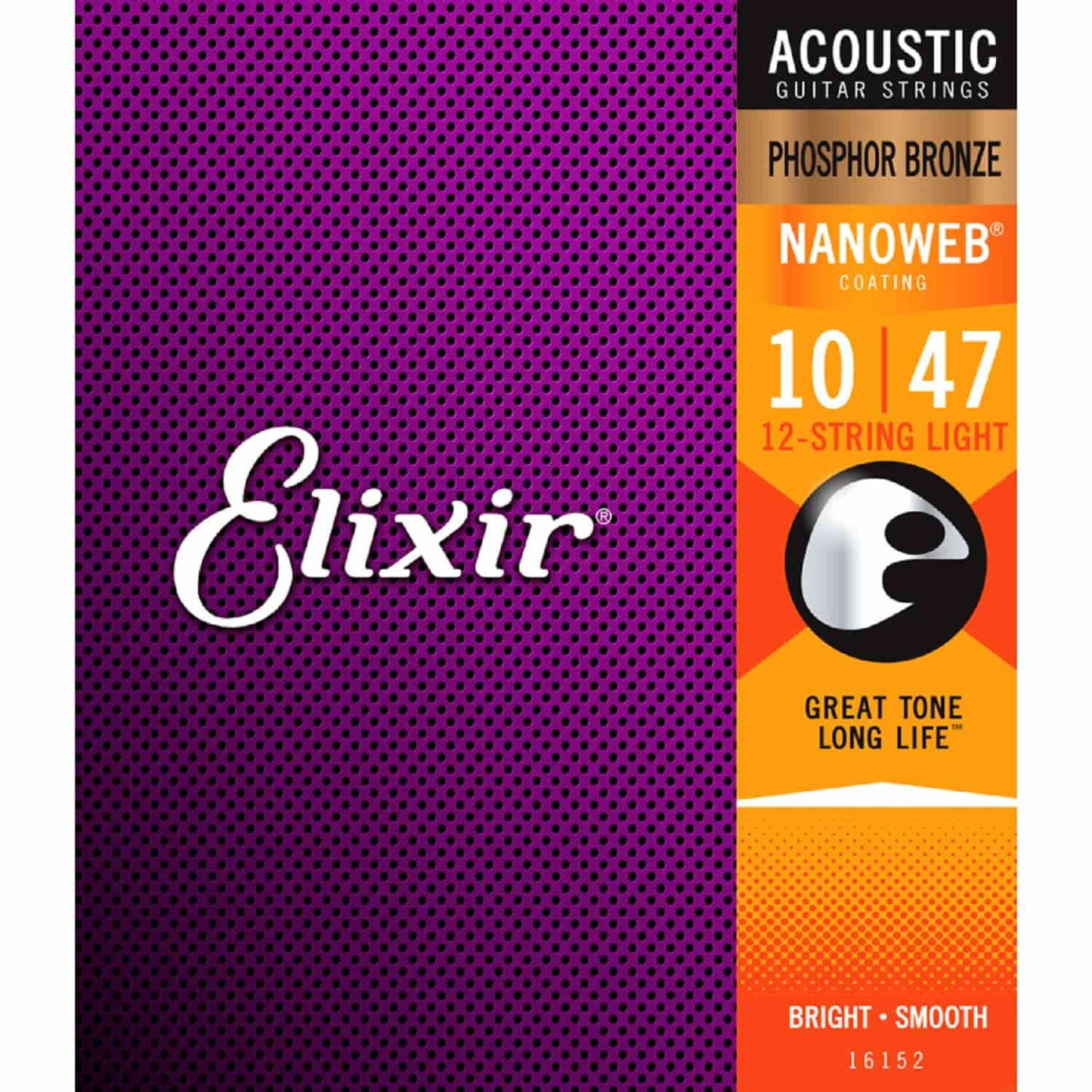 ELIXIR PHOSPHOR BRONZE 10-47 12 STRING LIGHT