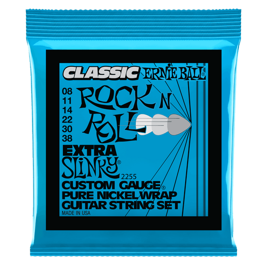 ERNIE BALL ROCK N ROLL EXTRA SLINKY 8-38