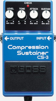 BOSS CS3 COMPRESSOR/SUSTAINER PEDAL