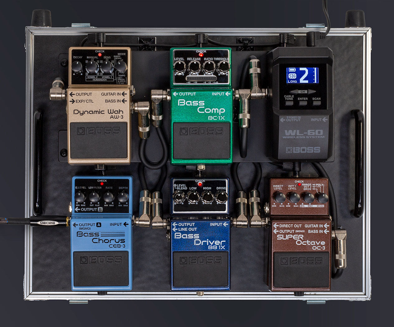 BOSS WL-60 GUITAR WIRELESS PEDAL BOARD SYSTEM