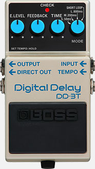 BOSS DD-3T DIGITAL DELAY PEDAL