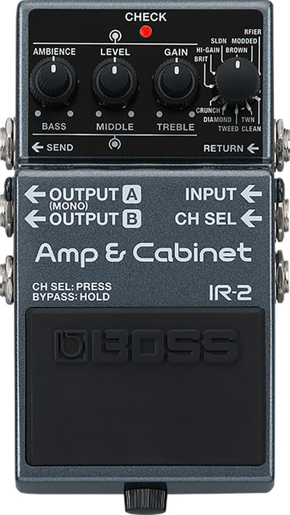 BOSS IR-2 AMP AND CABINET PEDAL
