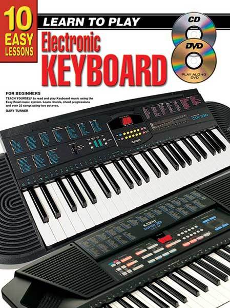 PROGRESSIVE 10 EASY LESSONS KEYBOARD
