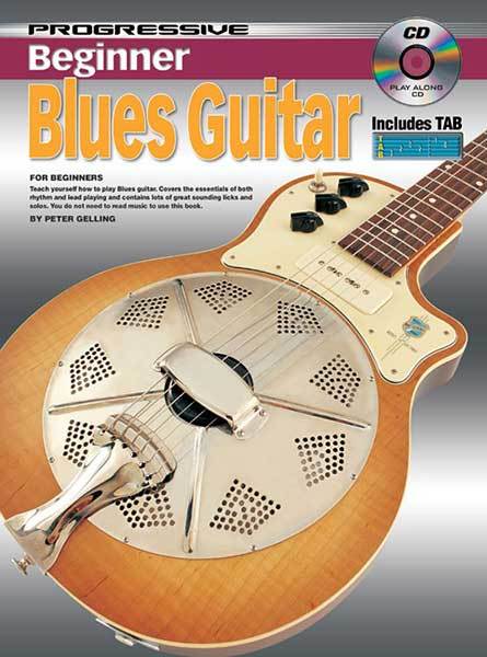 PROGRESSIVE BEGINNER BLUES GTR BL/CD