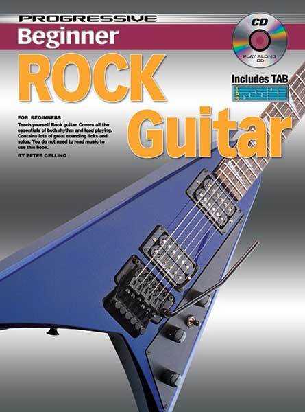 PROGRESSIVE BEGINNER ROCK GUITAR BK/CD