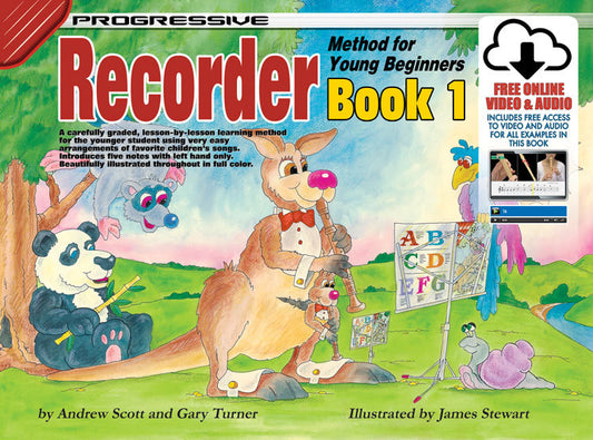 PROGRESSIVE BEGINNER RECORDER BOOK 1