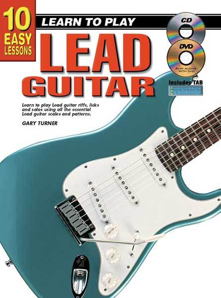 PROGRESSIVE 10 EASY LEAD GUITAR LICKS BK/CD